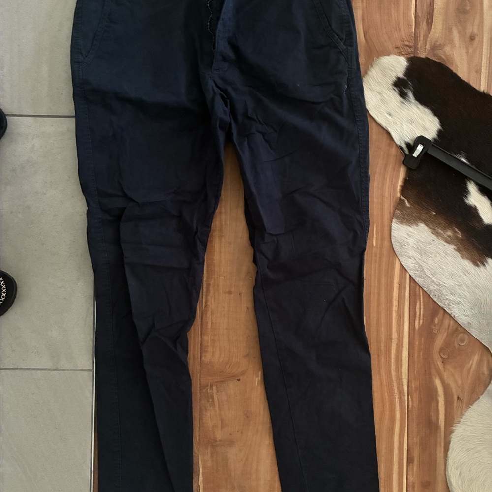 Abercrombie & Fitch Navy Chinos